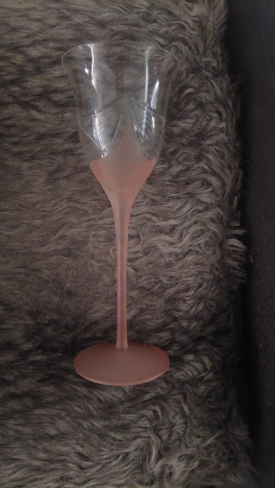 Crystal Clear Industries Melinda Pink Wijnglazen 2x, Ophalen