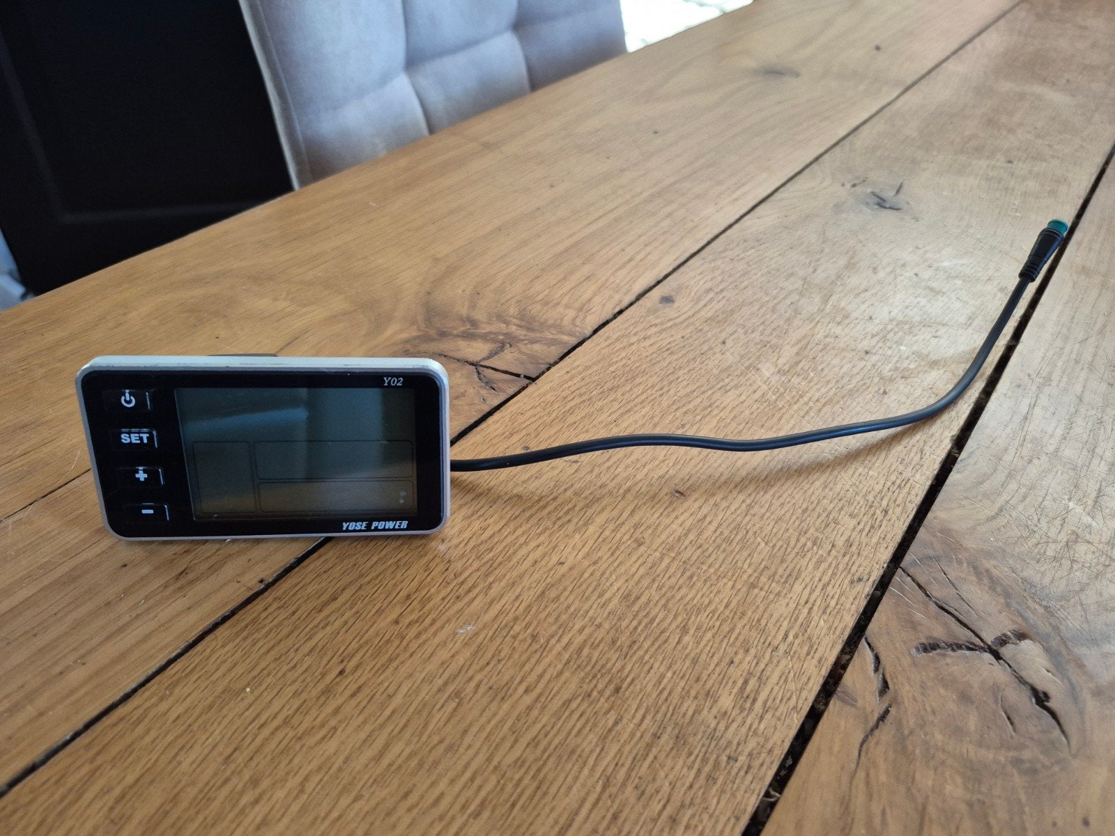 Yose Power Y02 LCD Display voor E-bike, Fietsen en Brommers, Ophalen of Verzenden, Zo goed als nieuw, Yose Power