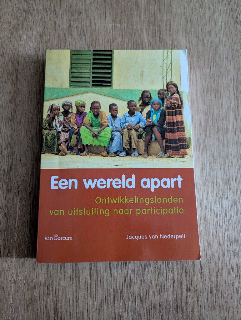 Een wereld apart - Jacques van Nederpelt, Boeken, Studieboeken en Cursussen, Zo goed als nieuw, HBO, Beta, Ophalen of Verzenden