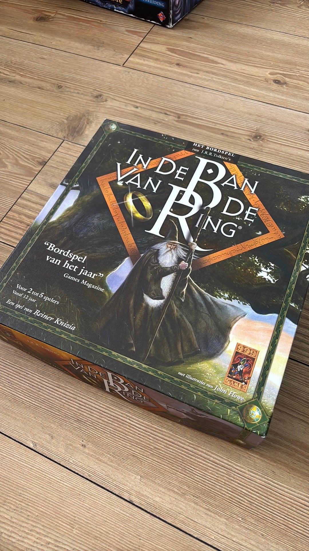 In de ban van de Ring nieuw, Hobby en Vrije tijd, Gezelschapsspellen | Bordspellen, Ophalen of Verzenden, Nieuw