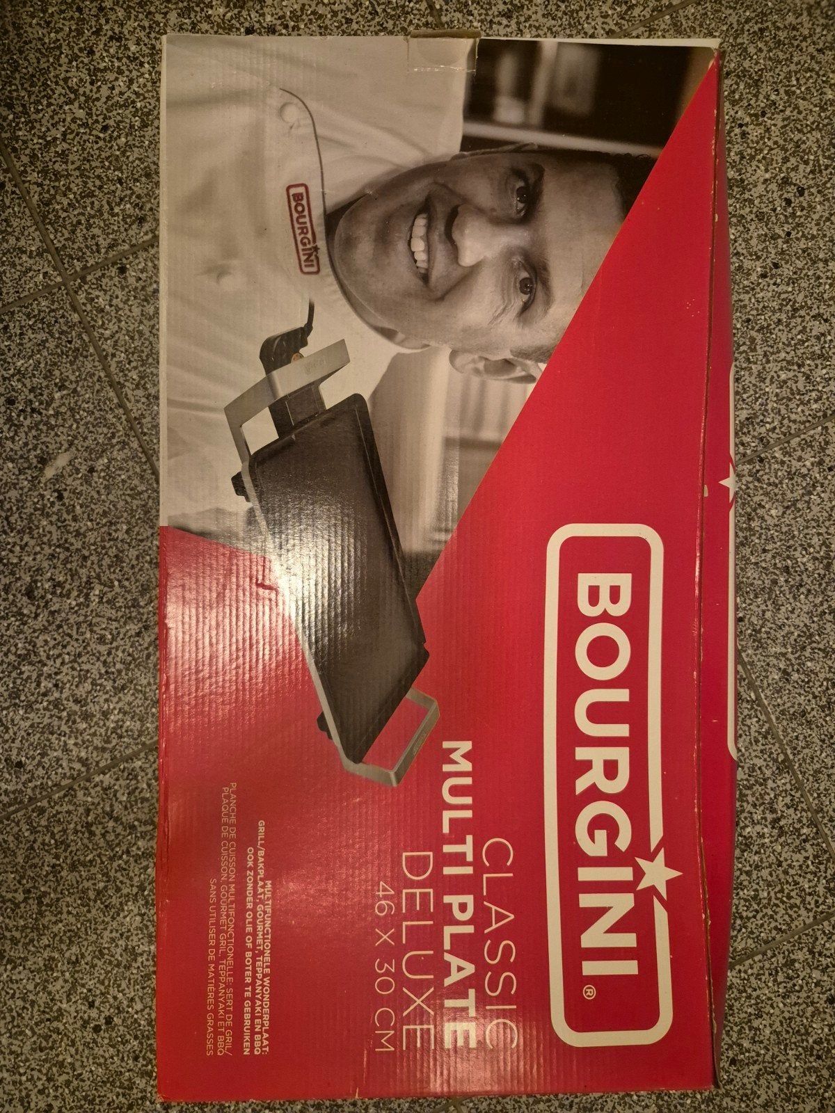 BOURGINI Classic Multi Plate Deluxe, Ophalen, Zo goed als nieuw, Tafelgrill