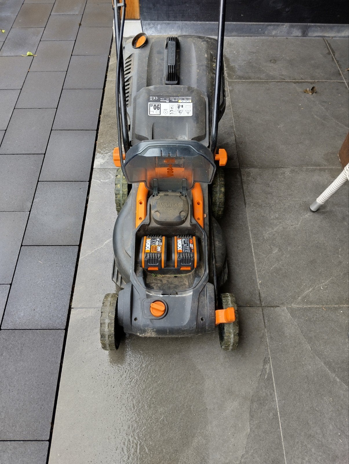 Worx elektrische grasmaaier - Goede staat, Ophalen, Gebruikt, Elektrische grasmaaier, Worx