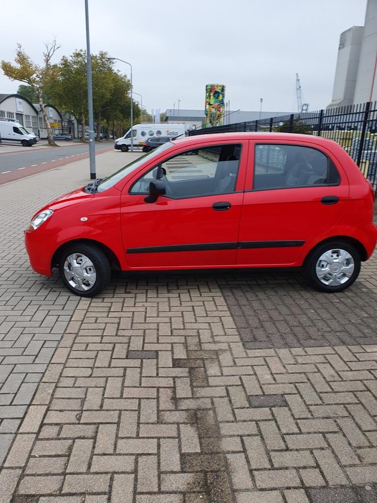 Chevrolet Matiz 0.8 2009 Rood, Auto's, Chevrolet, Voorwielaandrijving, 3 cilinders, 750 kg, 796 cc