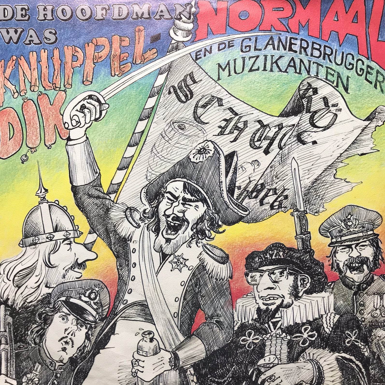 Normaal - De hoofdman was knuppeldik, Ophalen of Verzenden