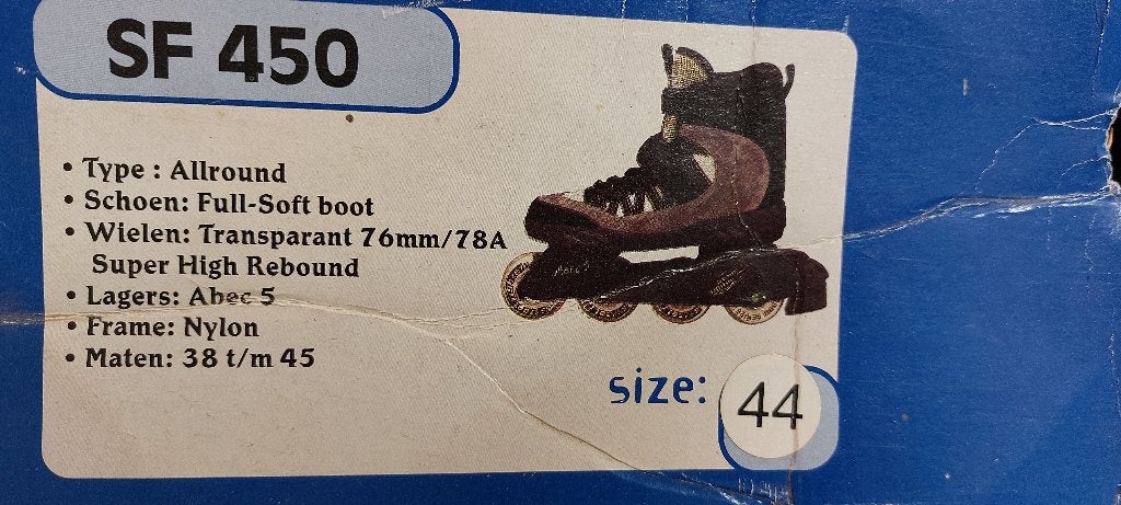 inline roller skates, Ophalen, Gebruikt
