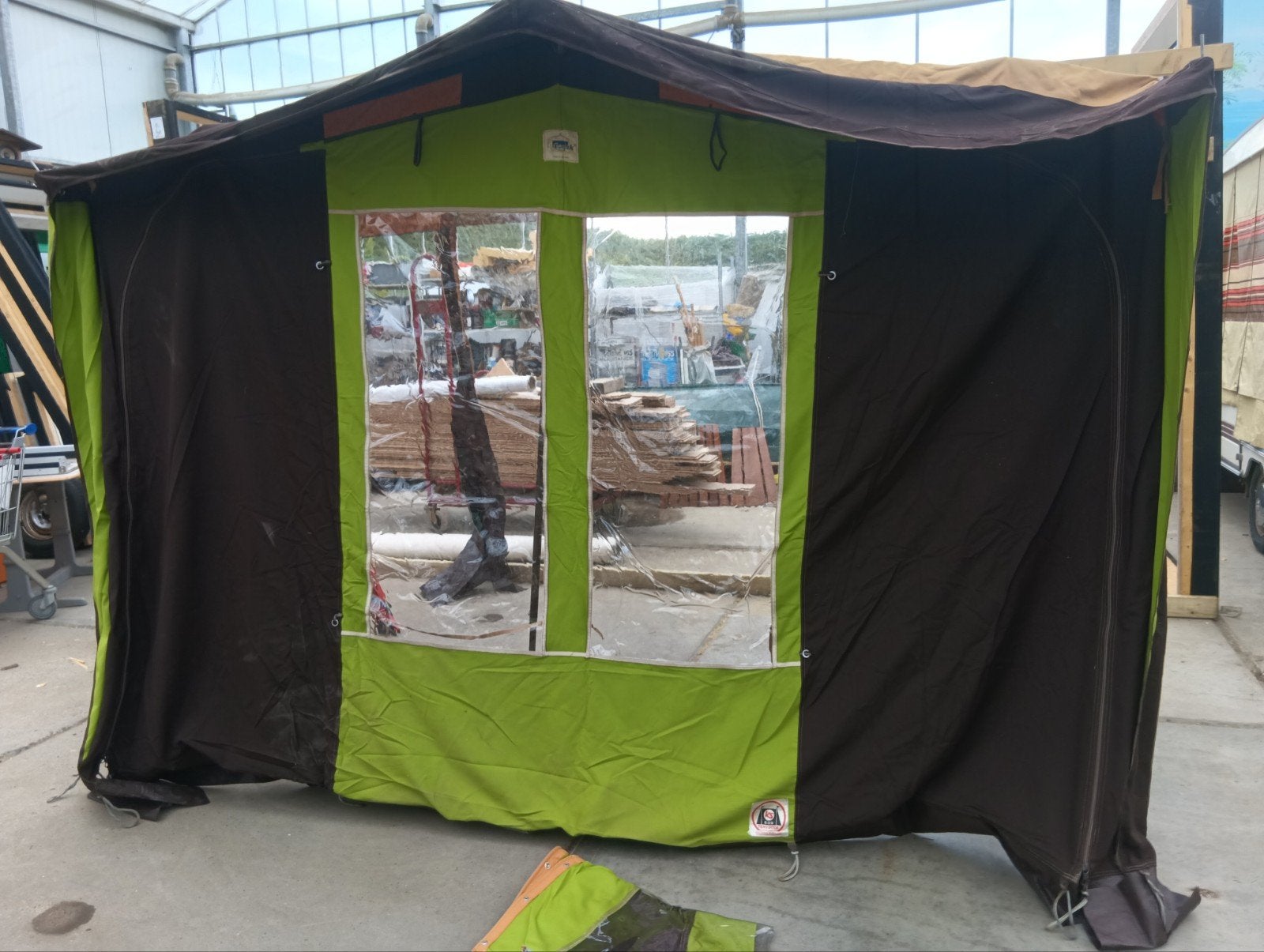 Vintage Gerjak Holland voortent incl. stokken, Ophalen of Verzenden, Gebruikt