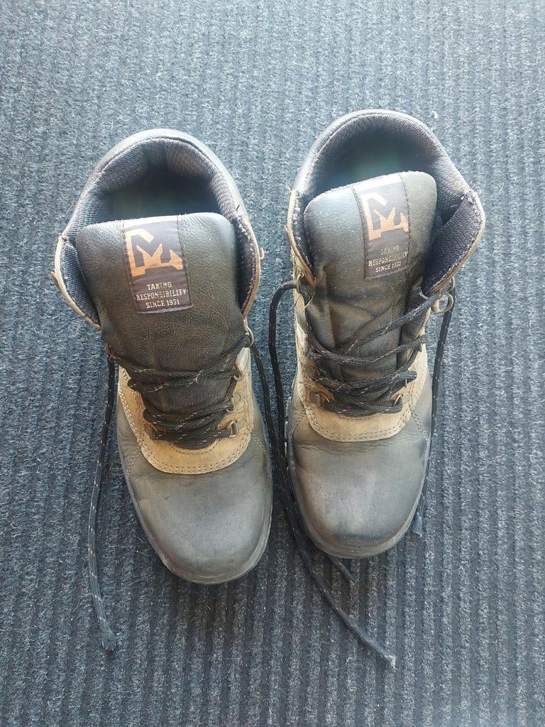 Gebruikte Emma werkschoenen maat 43 - hoogmodel, Ophalen of Verzenden, Gebruikt
