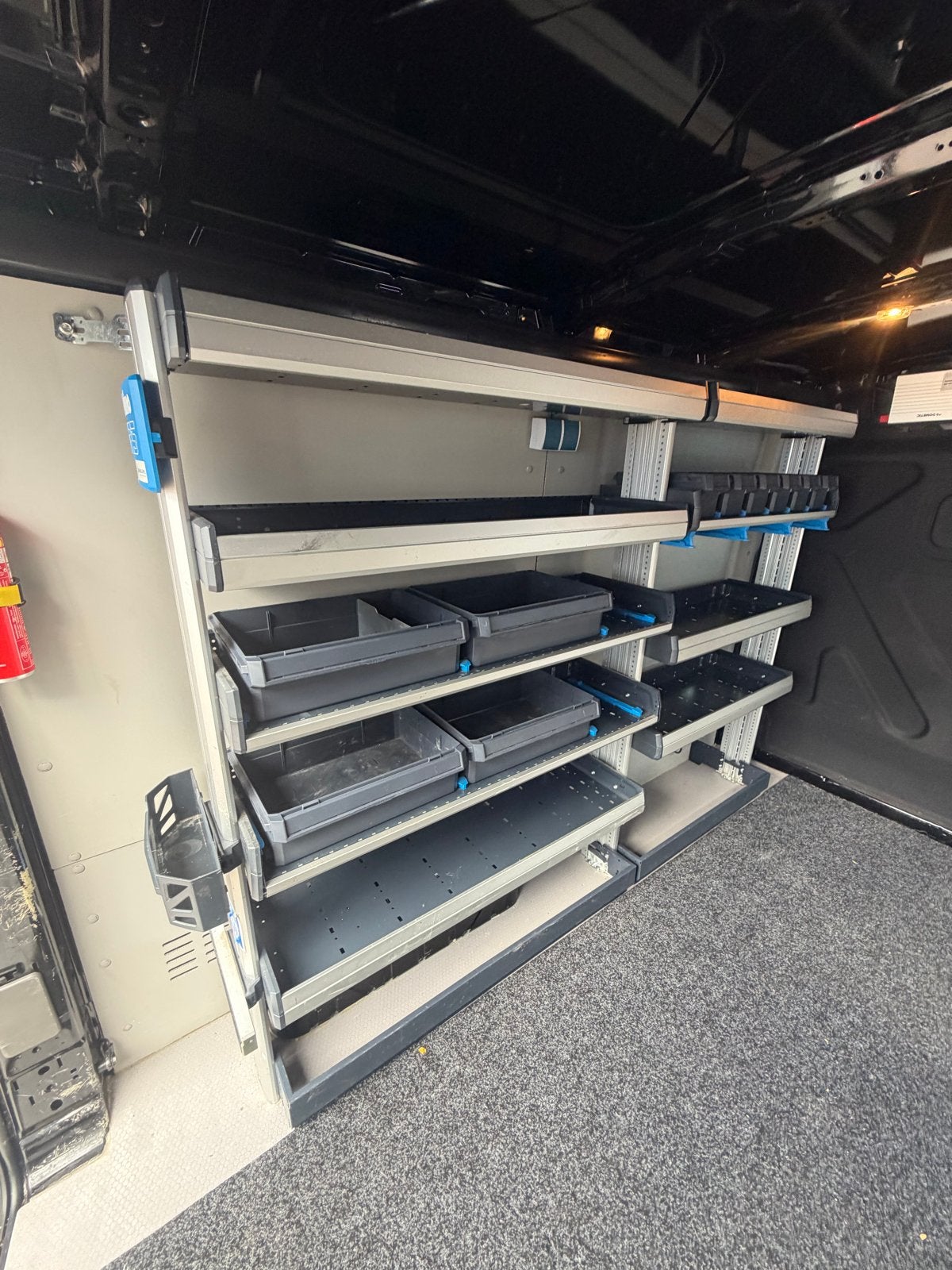 Sortimo SR5 Bedrijfswagen Stelling - Complete Inrichting, Ophalen