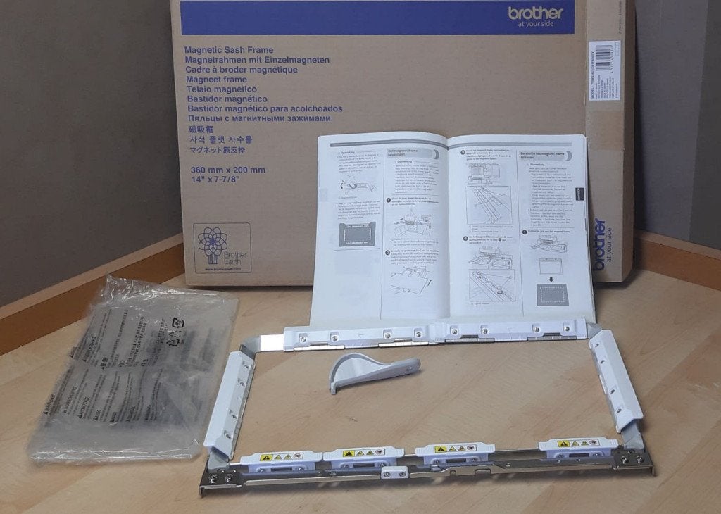 Brother magneet borduurraam PRMA 360, Hobby en Vrije tijd, Borduren en Borduurmachines, Ophalen of Verzenden, Nieuw, Machineborduren