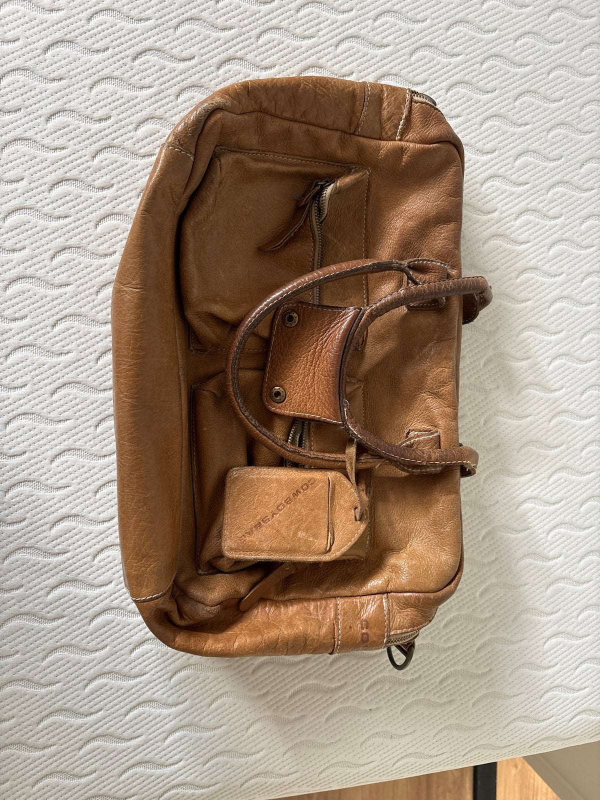 Leren tas van Cowboys Bag, Ophalen, Gebruikt, Bruin, Handtas