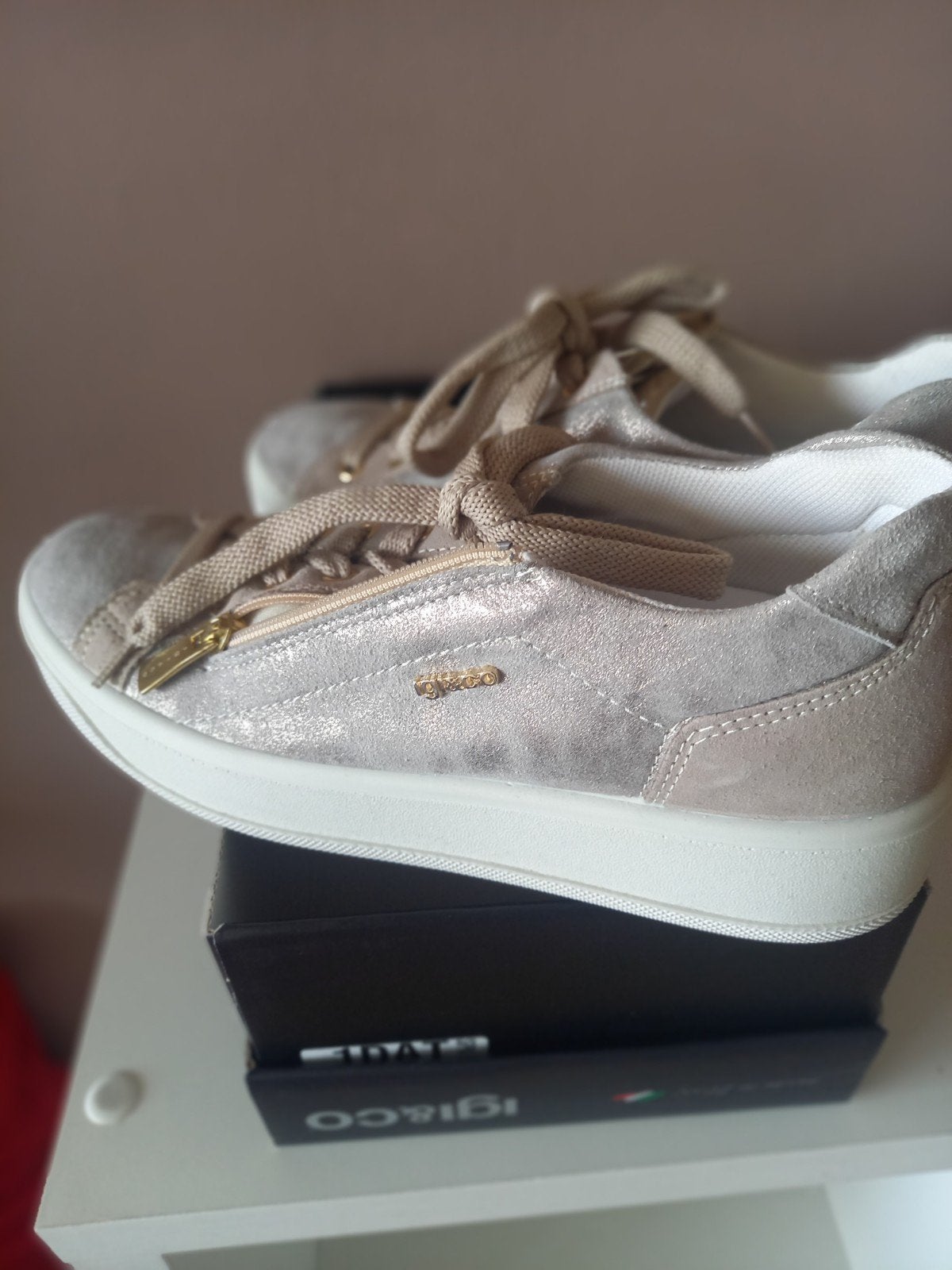 igi&co leren dames sneakers maat 39, Ophalen of Verzenden, Nieuw, Sneakers of Gympen