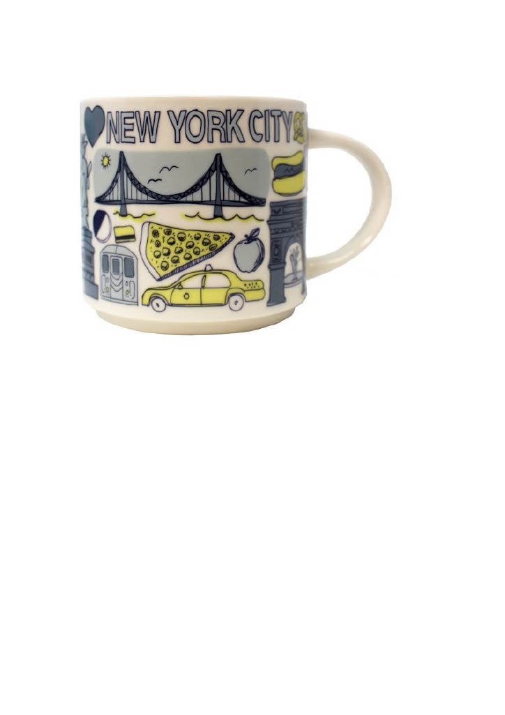 Gezocht Starbucks New York City Been there Series, Ophalen of Verzenden, Zo goed als nieuw, Overige stijlen, Kop(pen) en/of Schotel(s)