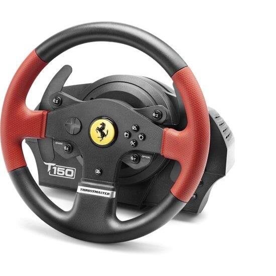 Thrustmaster T150 racestuur met Wheel Stand Pro V2 Deluxe, Ophalen, Racestuur, Gebruikt, Force feedback