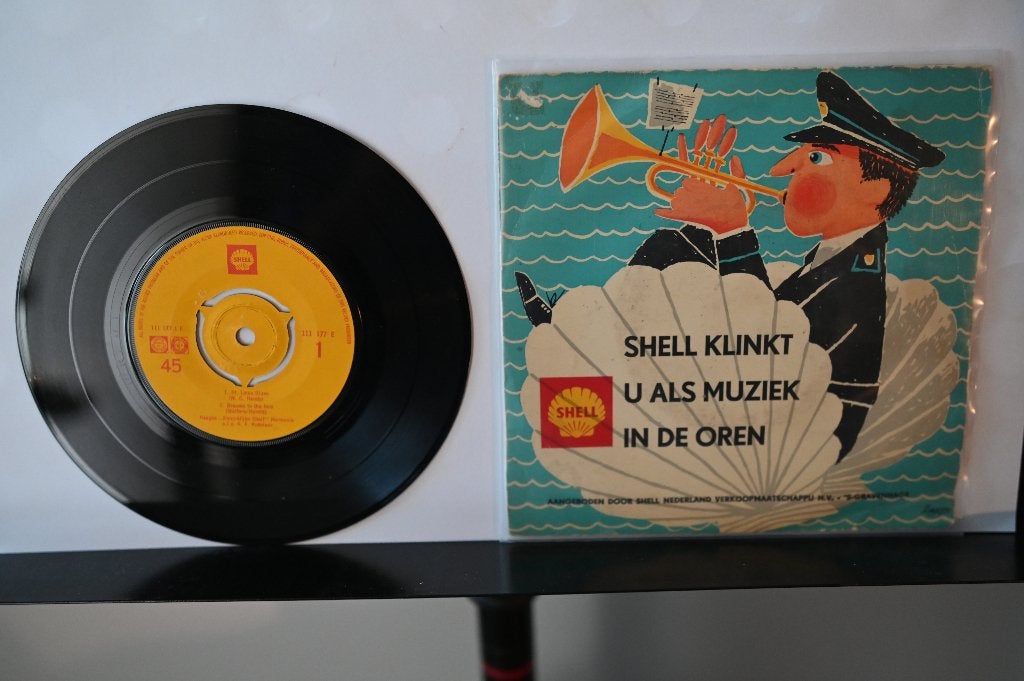 E.P. 1964 Haagse Koninklijke/shell Harmonie   st.louis blues, Gebruikt, Overige genres, 7 inch, Ophalen of Verzenden