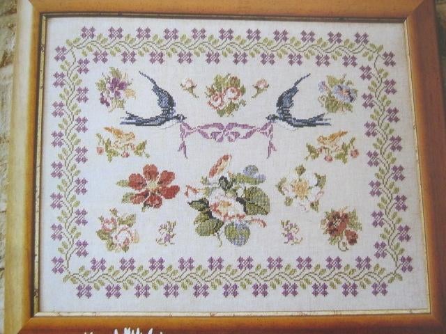 Borduurpatroon  Klassieke merklap  nr 6732, Verzenden, Nieuw, Handborduren, Patroon