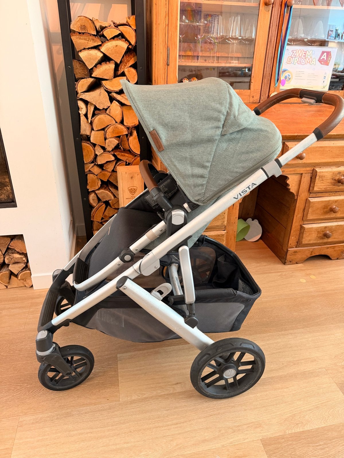 UPPAbaby Vista V2, hele complete set!!!, Kinderen en Baby's, Kinderwagens en Combinaties, Gebruikt, Duowagen, Combiwagen, Ophalen