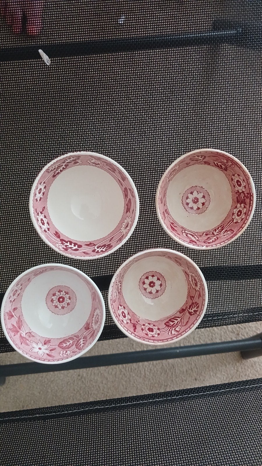 Teadrinker rood kommen, Antiek en Kunst, Antiek | Servies los, Ophalen of Verzenden