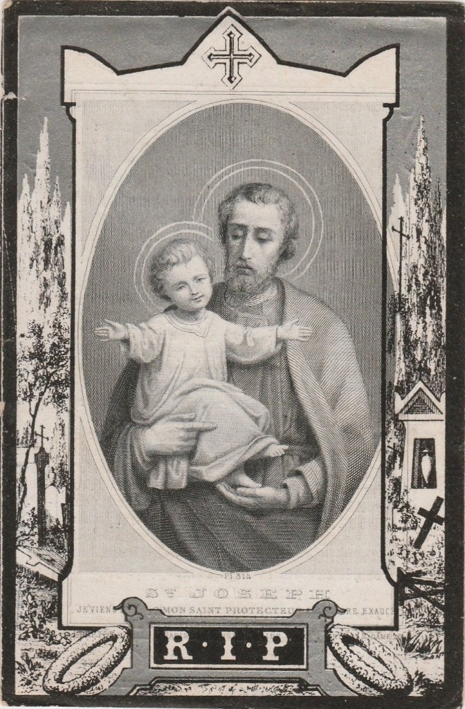 maastricht-bidprentjes oud, Ophalen of Verzenden, Bidprentje