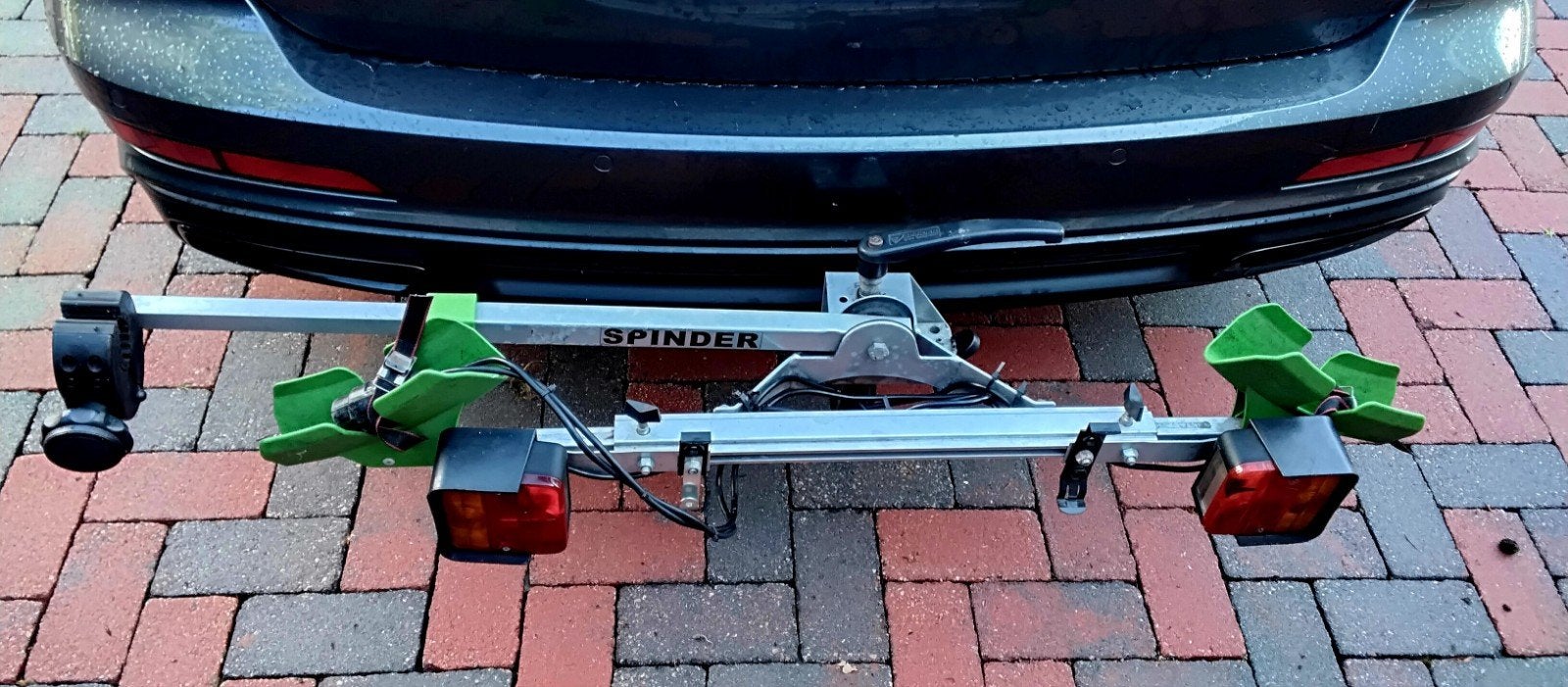 Spinder Colibri fietsendrager voor 1 fiets (7-polig), Ophalen, 1 fiets, Gebruikt, Trekhaakdrager
