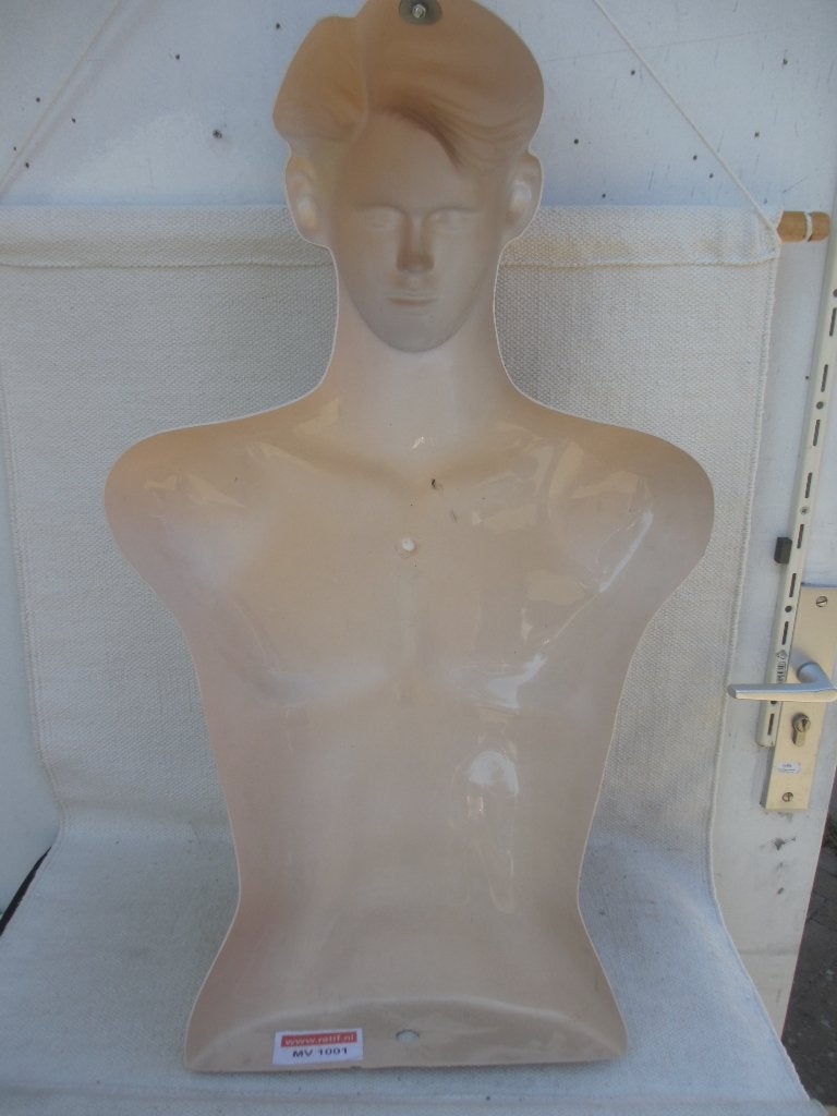 Vintage etalagepop buste  mannequin uit de jaren 80, Ophalen of Verzenden, Huis en Inrichting