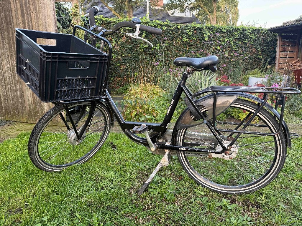 Batavus Personal Bike omafiets met bak, Ophalen, Batavus, 53 tot 56 cm, Gebruikt