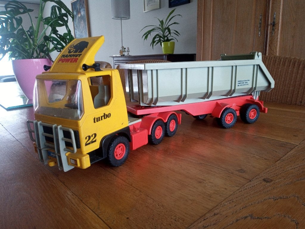speelgoedvrachtwagens, 2 stuks of 1., Ophalen, Zo goed als nieuw, Duplo