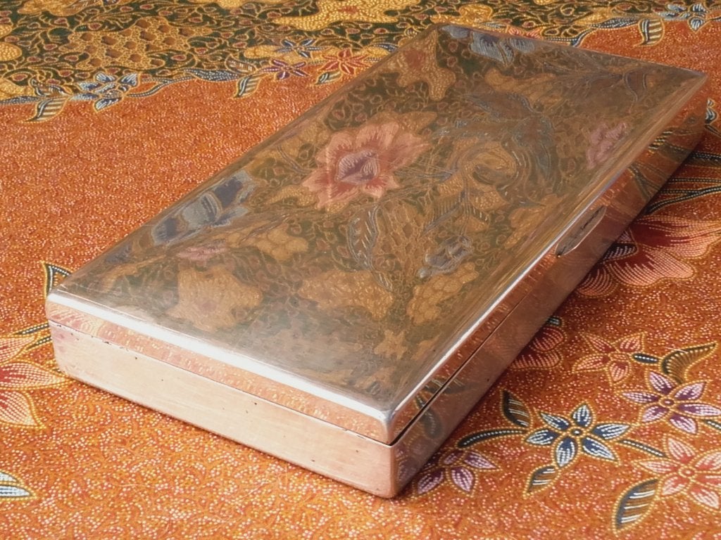 Antieke sigarettendoos uit Engeland van State Express 25 cm., Antiek en Kunst, Ophalen of Verzenden