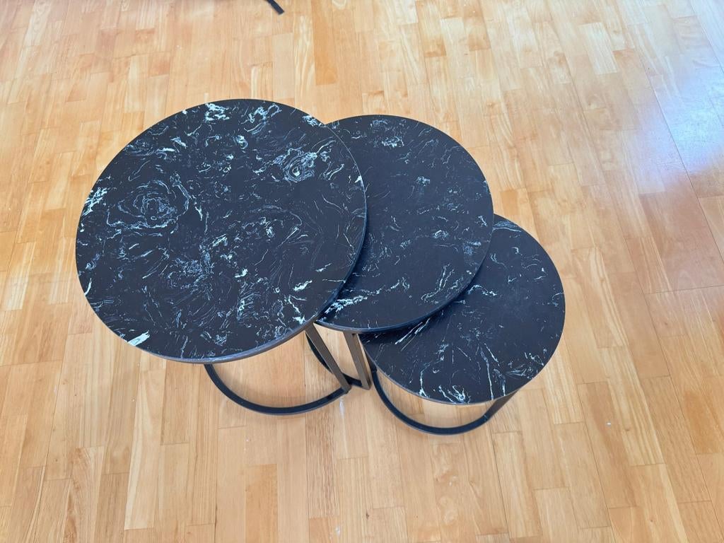 3 delig tafel, Huis en Inrichting, Woonaccessoires | Onderzetters, Ophalen, Zo goed als nieuw, Overig