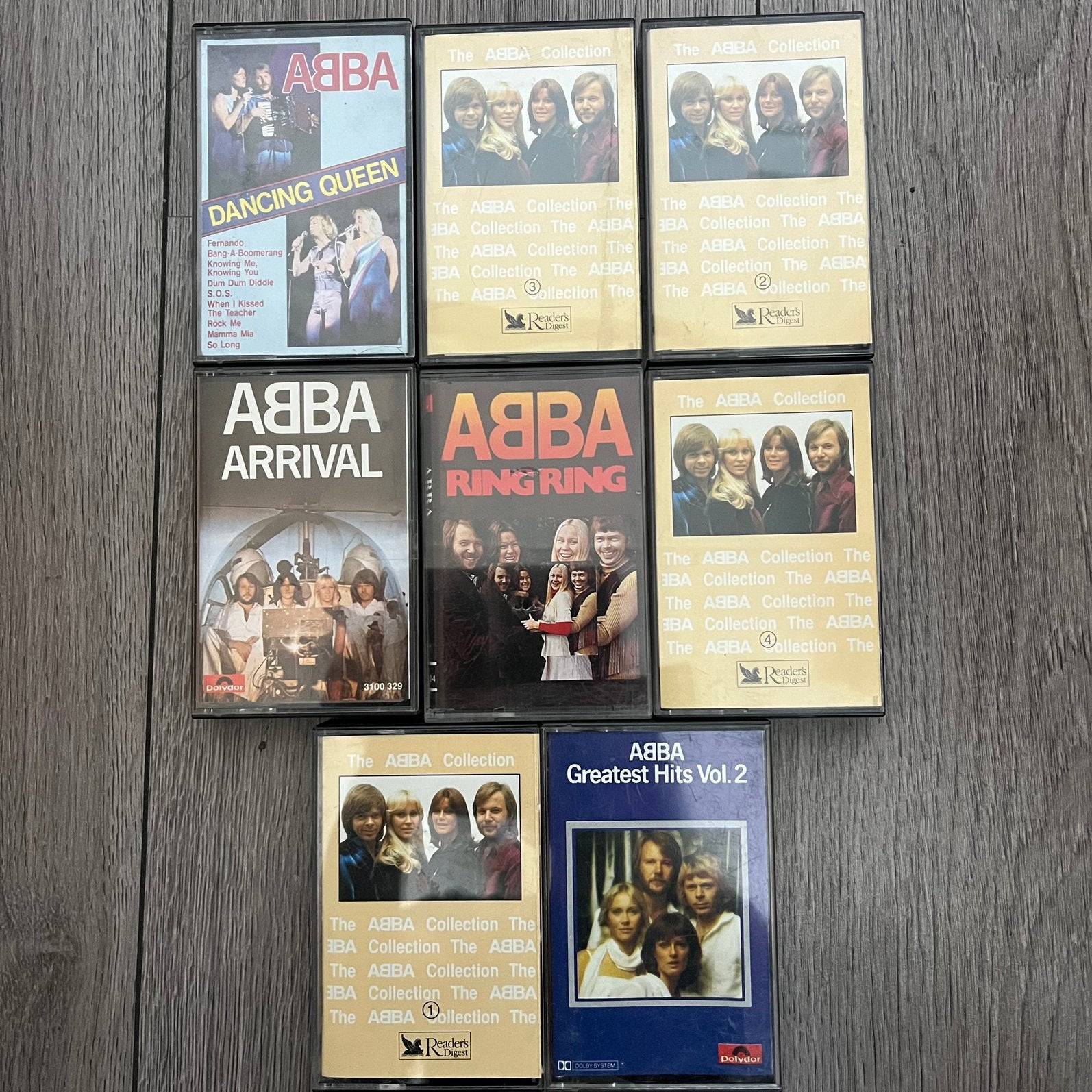 Abba -cassettebandjes verzameling, Verzenden, Zo goed als nieuw