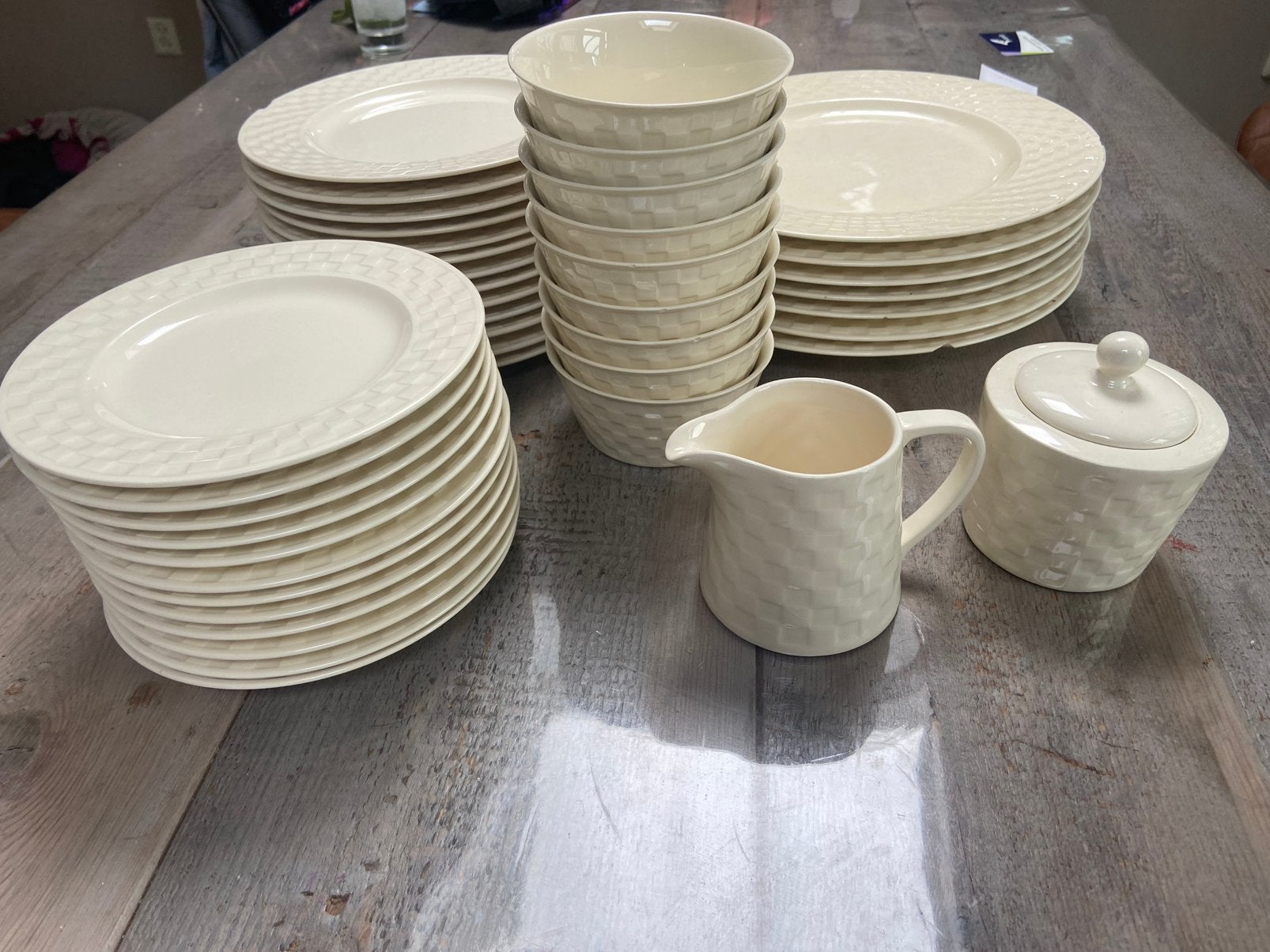 Clarity chess servies, Gebruikt, Ophalen of Verzenden, Bord(en), Overige stijlen