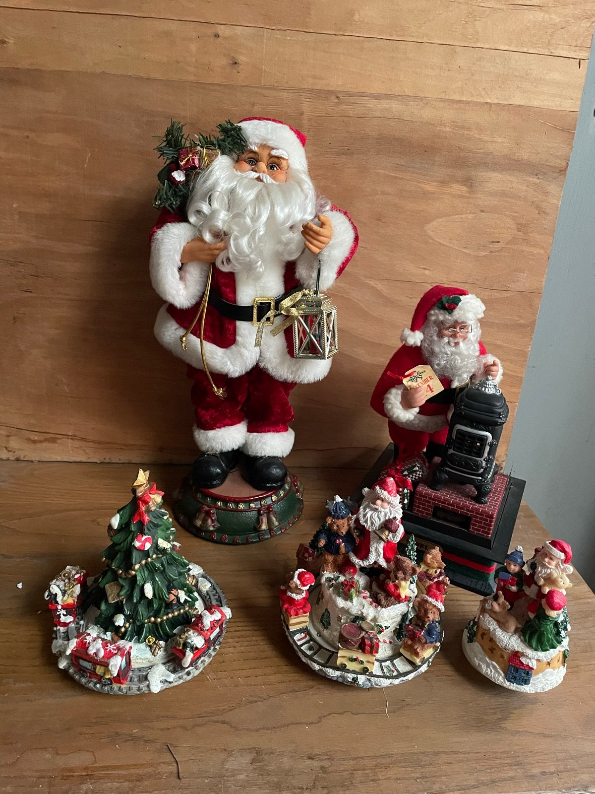 Verschillende kerst figuren met geluid, Ophalen of Verzenden