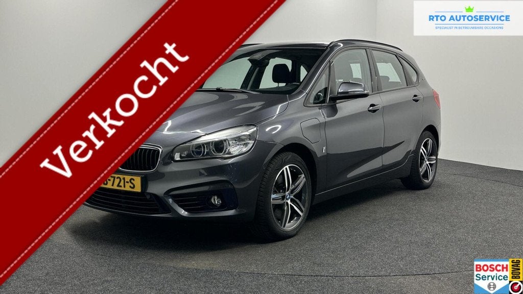 BMW 2-serie Active Tourer 225xe iPerformance NAVI CRUISE ECC, Auto's, BMW, Automaat, Stof, Gebruikt, Euro 6
