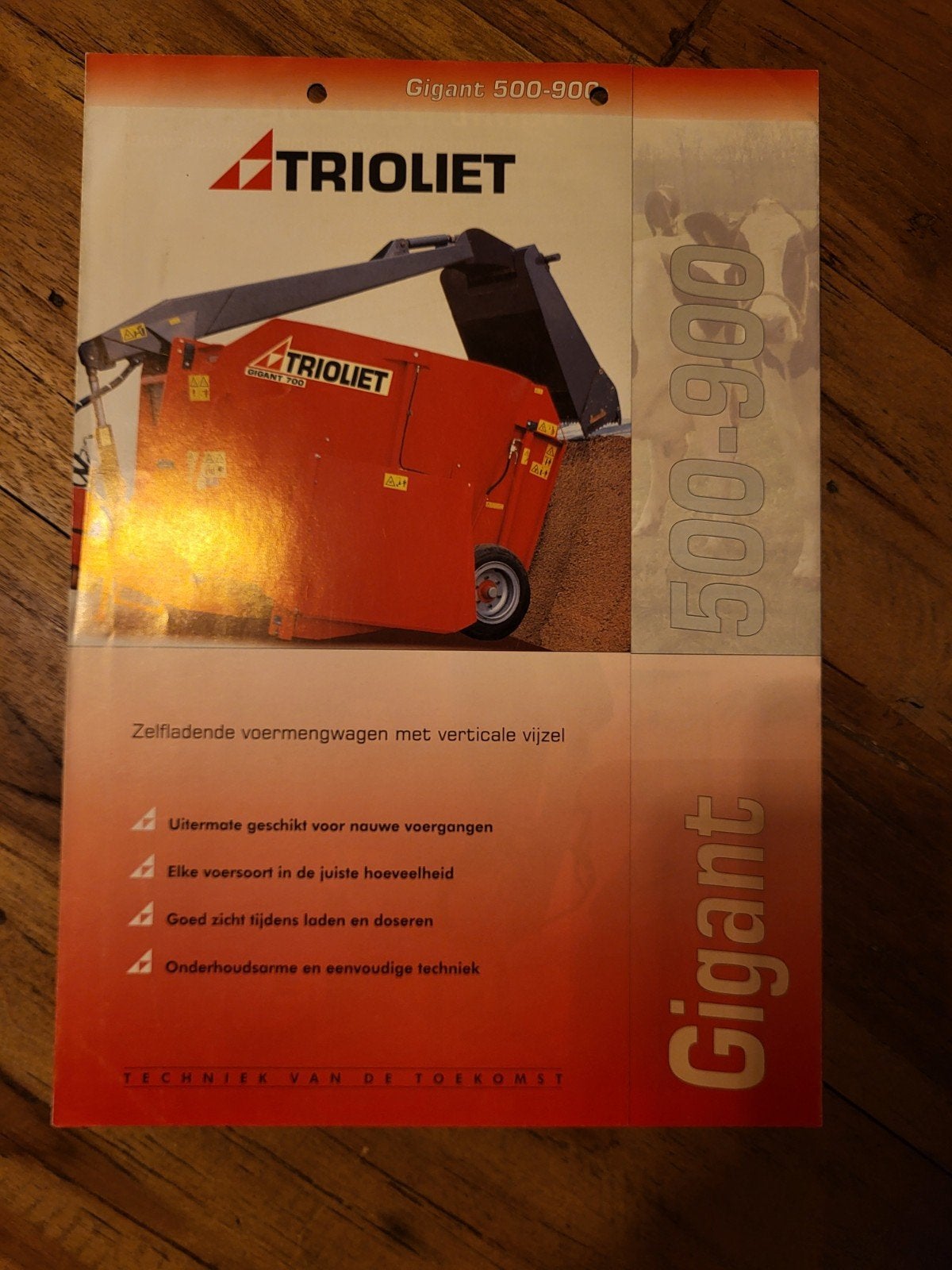 tractor folder Trioliet Gigant, Ophalen of Verzenden