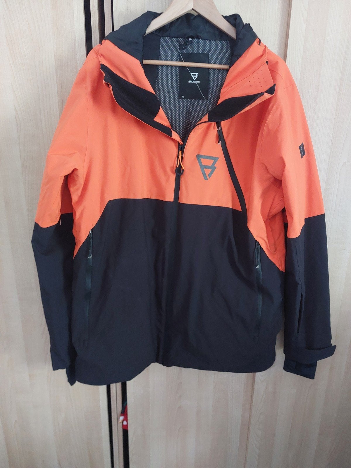 heren winter ski jack, Zwart, Brunotti, Maat 56/58 (XL), Ophalen of Verzenden