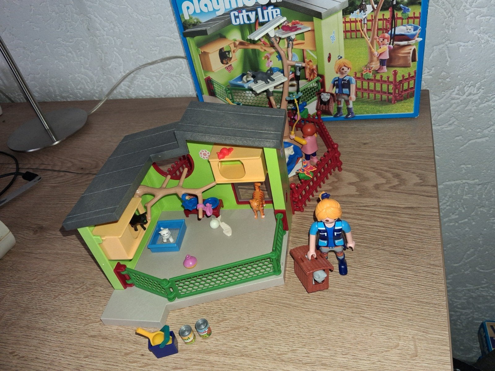 Foto 3 van playmobil kattenverblijf. 9276