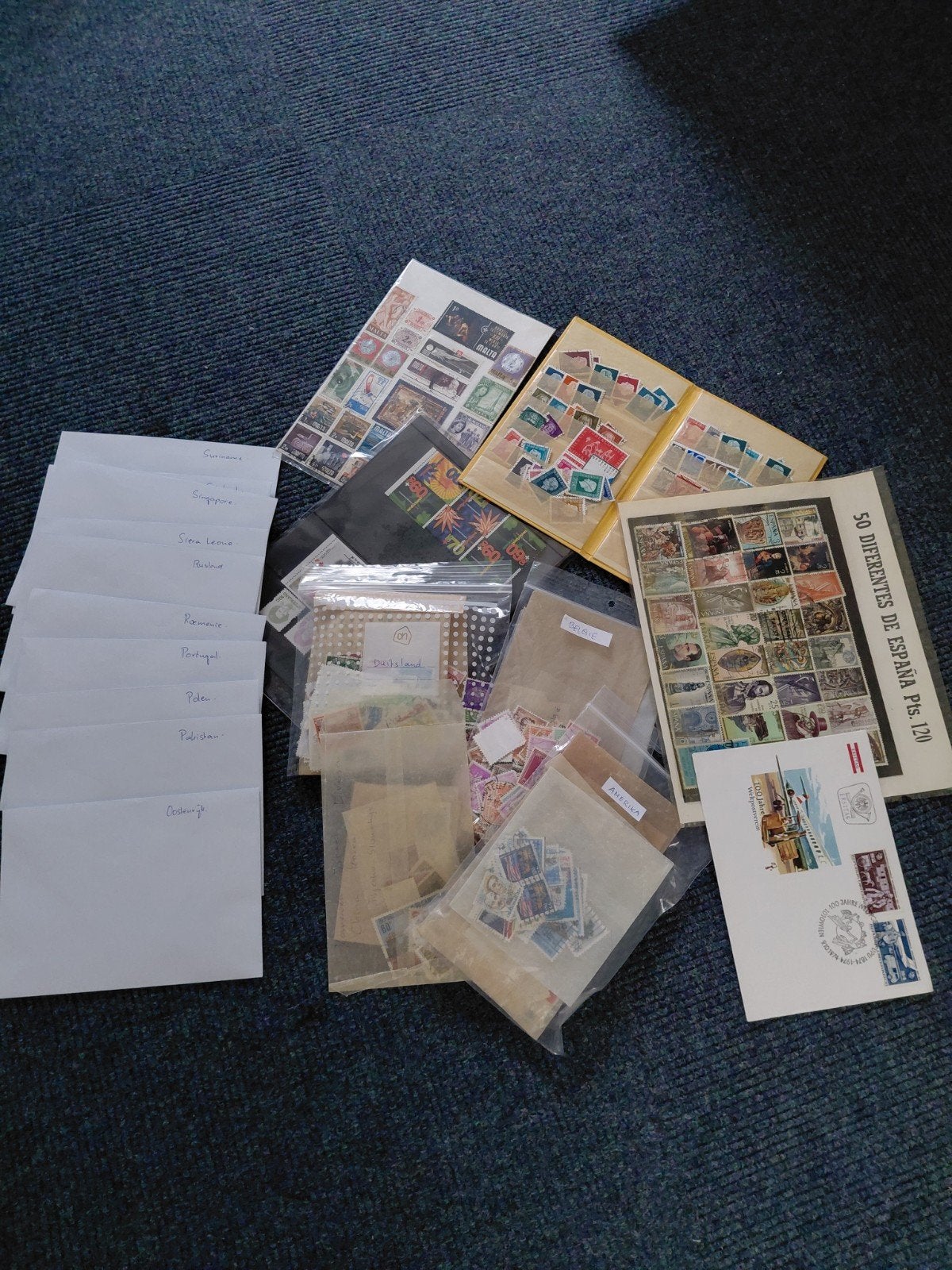 Grote collectie postzegels uit diverse landen (voor 2000), Postzegels en Munten, Postzegels | Nederland, Ophalen of Verzenden