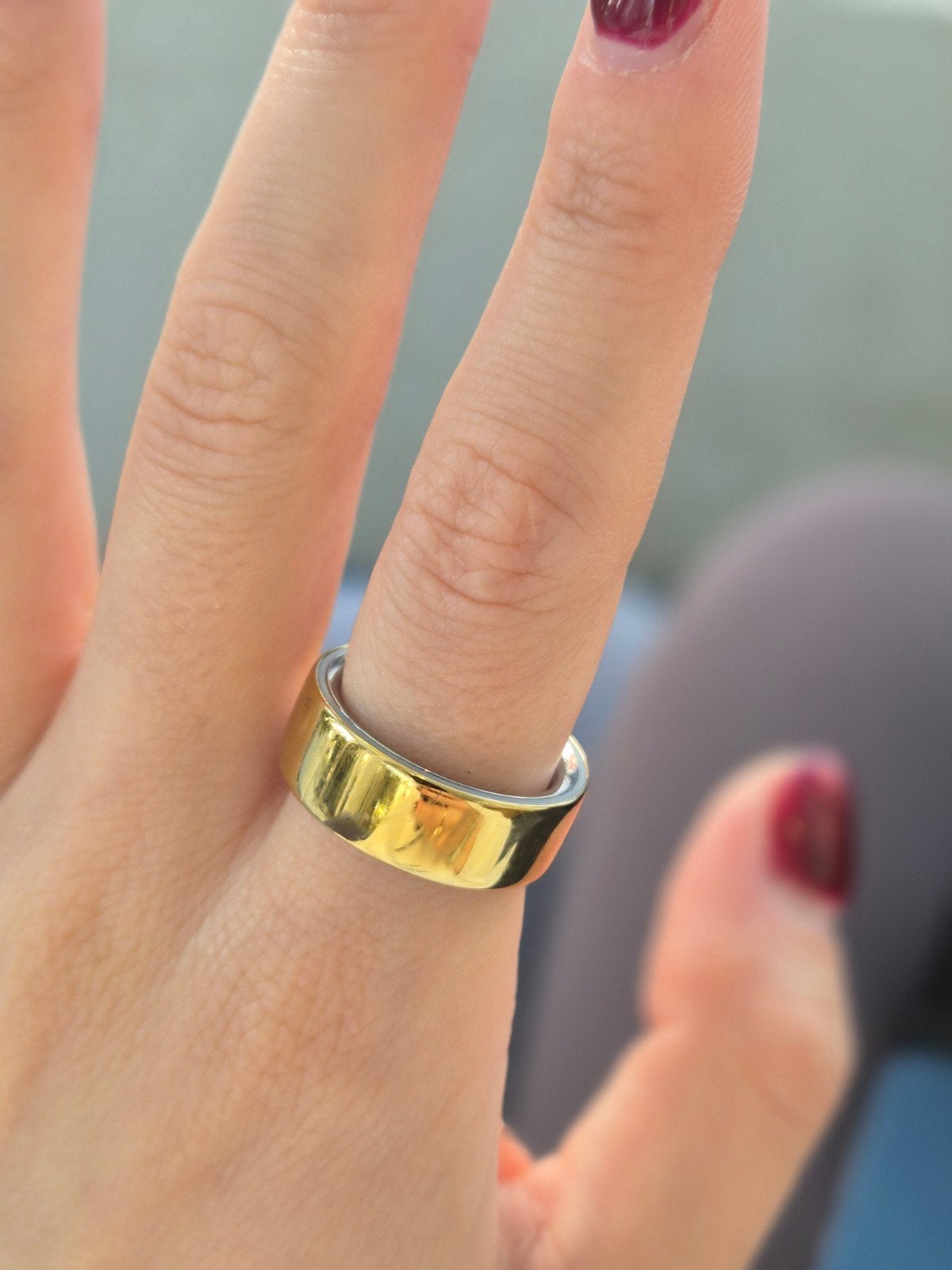 Oura Ring Gen 4 Gold - Maat 8, Ophalen of Verzenden, Zo goed als nieuw