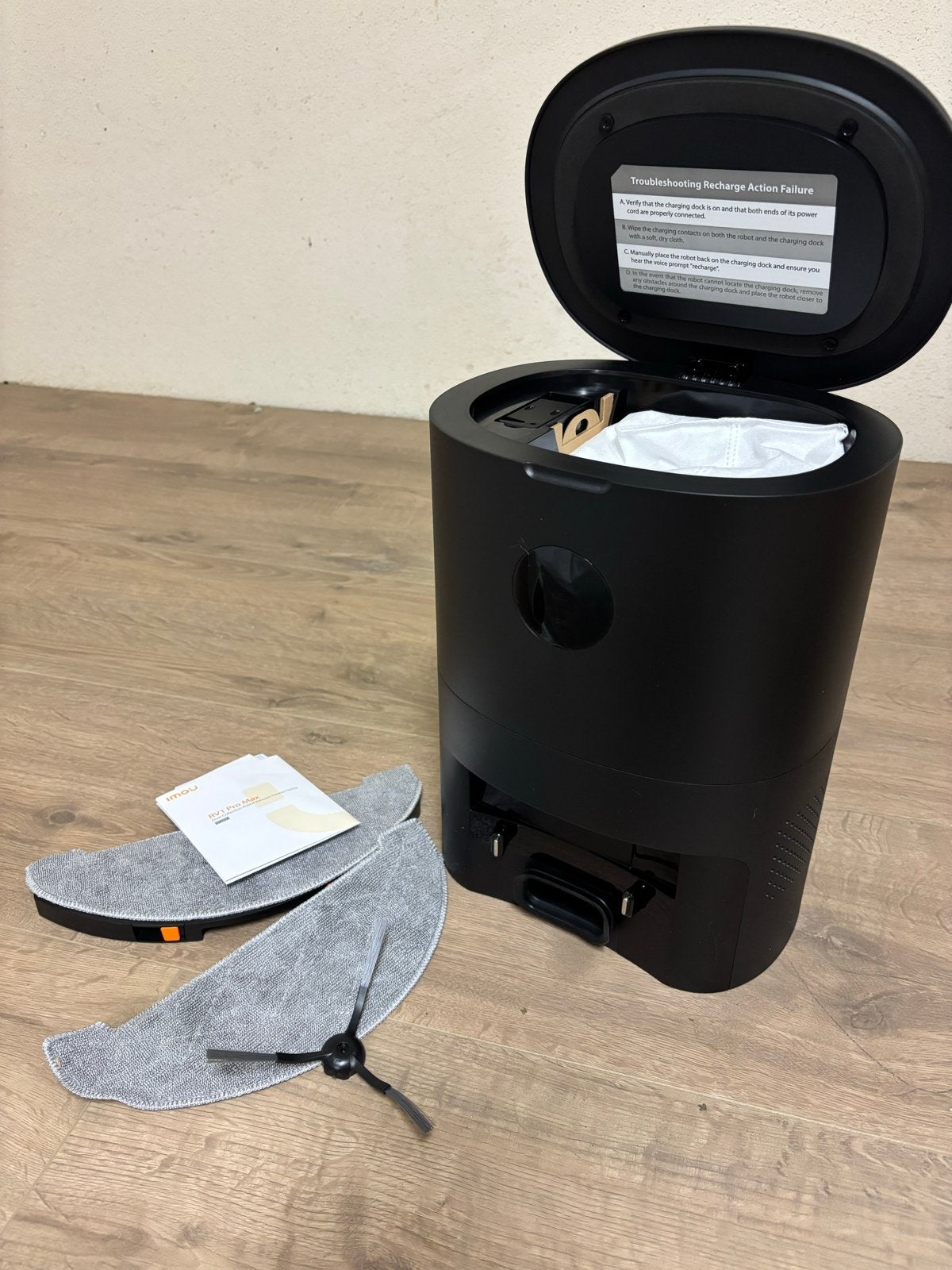 IMou RV1 Pro Max Robotstofzuiger met Dweilfunctie, Overige merken, Automatisch legen, Ophalen of Verzenden, Zo goed als nieuw