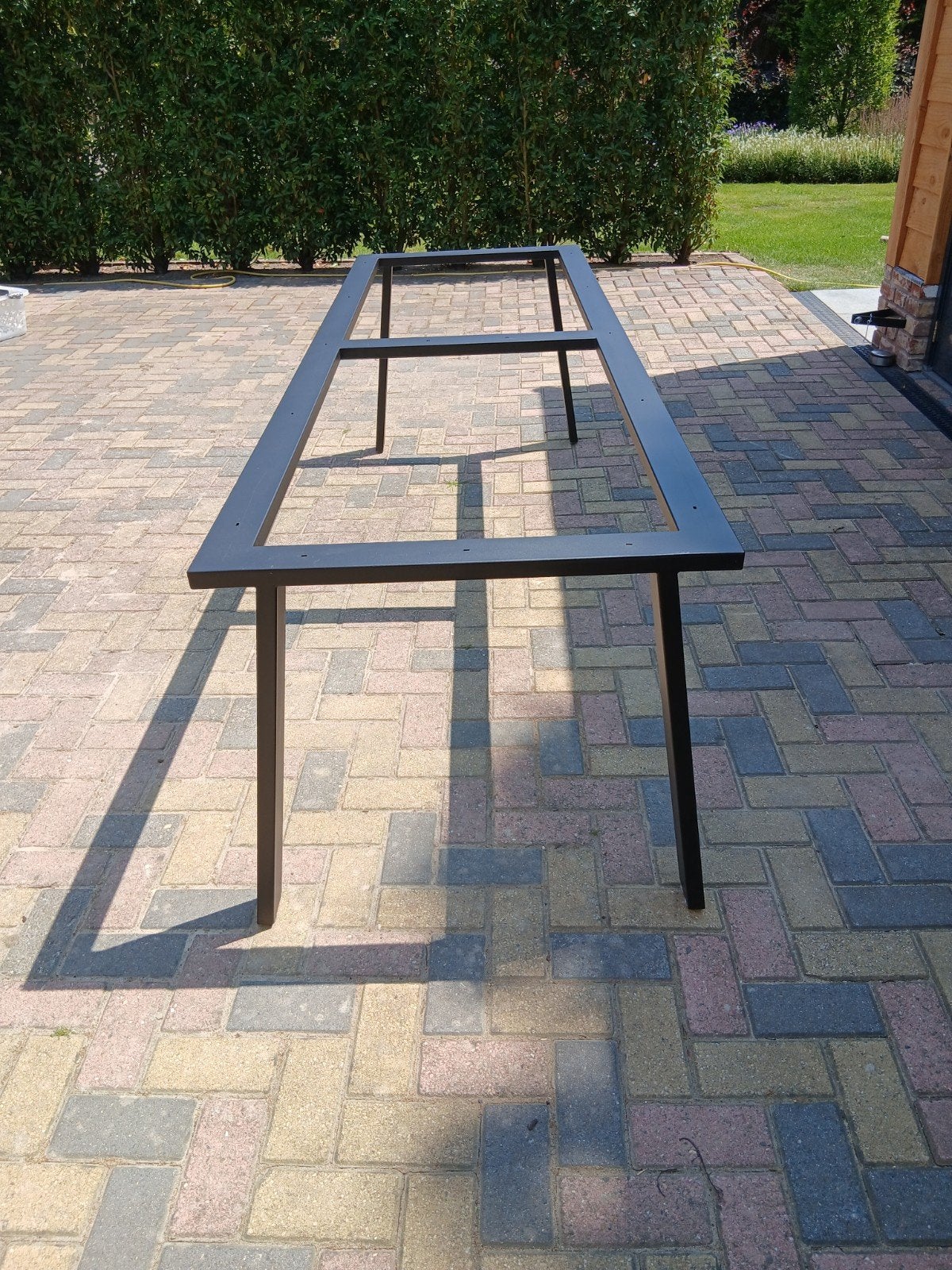 Onderstel voor tafel, Ophalen