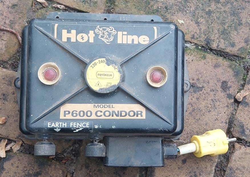 schrikdraad apparaat HotLine model P600 Condor, Toebehoren