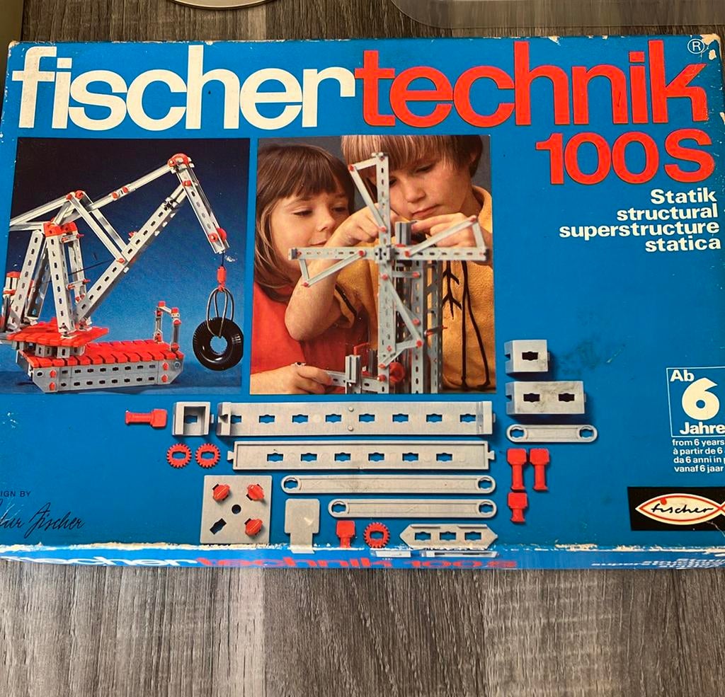 Fischer Technik sets, 3 stuks (waarvan 2 met boekjes), Ophalen of Verzenden, Gebruikt, Bouwen