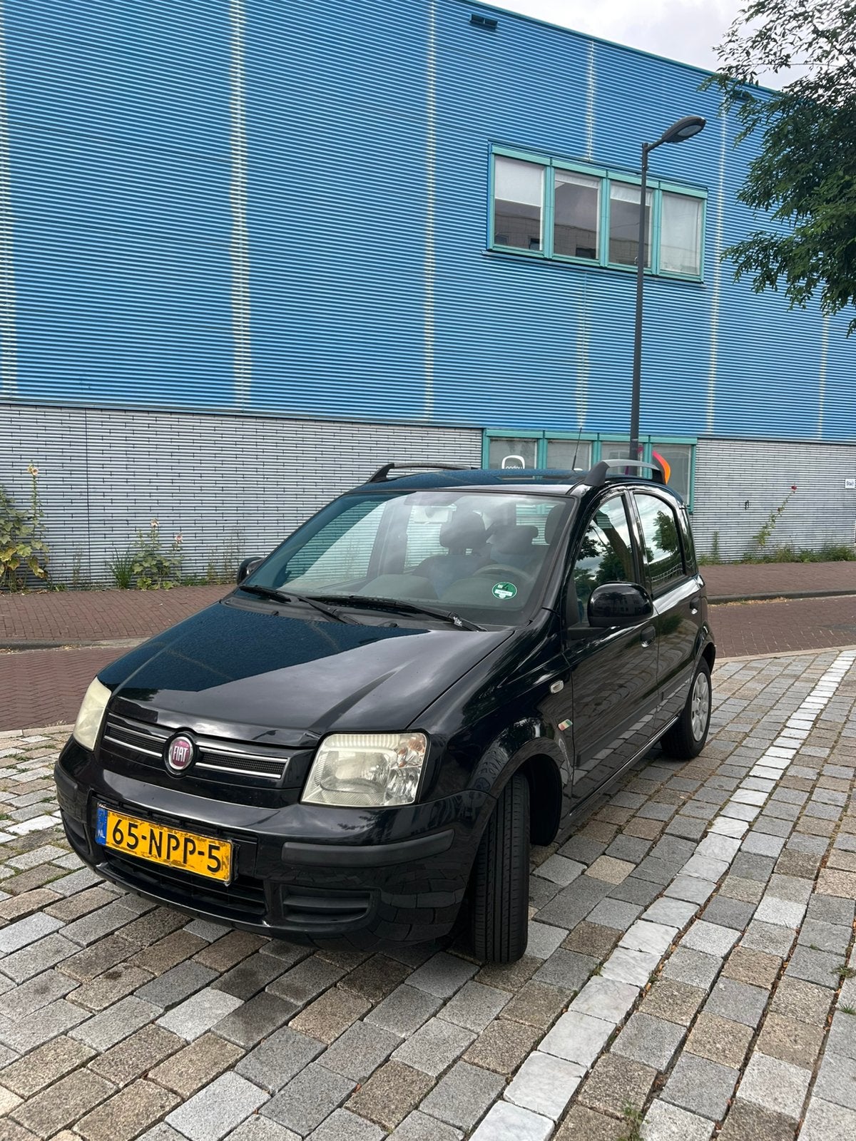 Fiat Panda 1.2 2010 Zwart, Auto's, Fiat, Euro 5, Stof, 1242 cc, Zwart