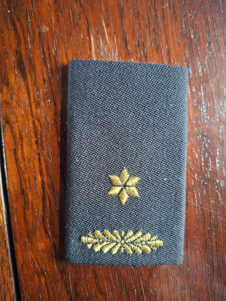 Majoor Marechaussee Ranginsigne, Verzamelen, Militaria | Algemeen, Ophalen of Verzenden, Marechaussee, Nederland, Embleem of Badge