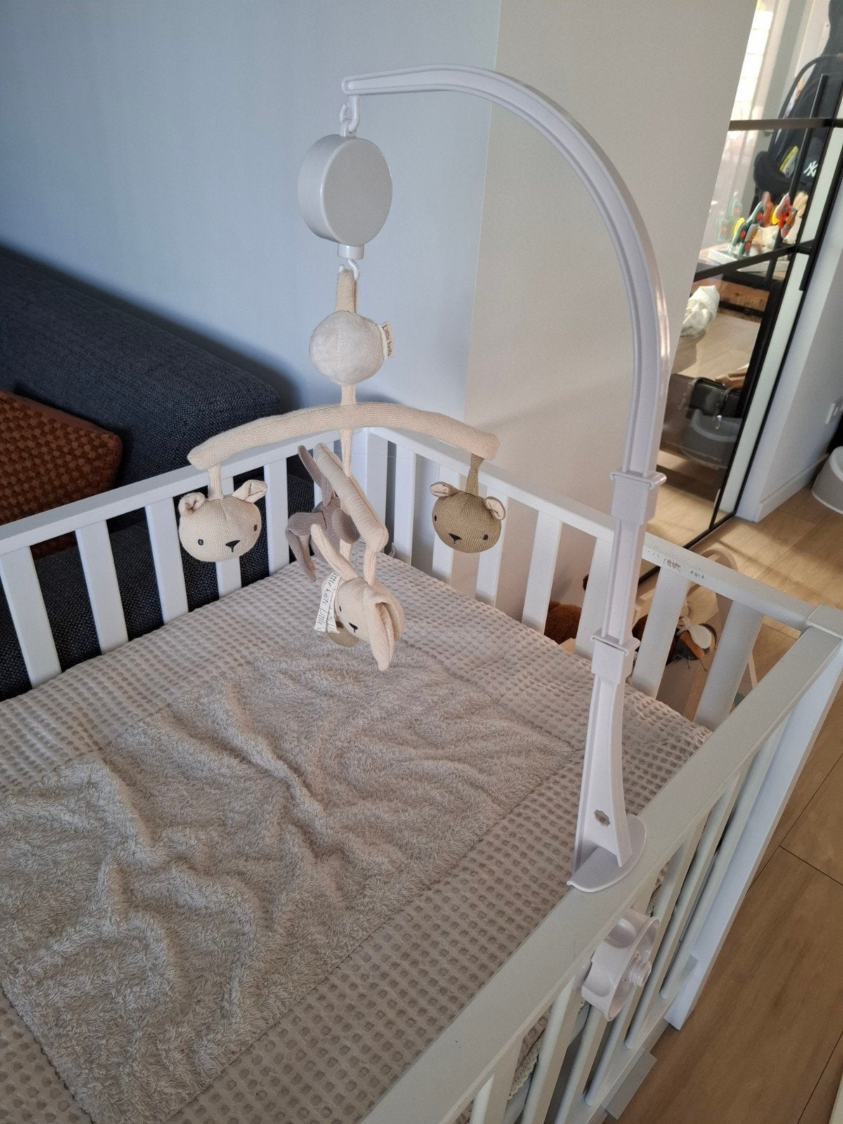 Muziek mobiel little knits, Ophalen, Zo goed als nieuw, Rond