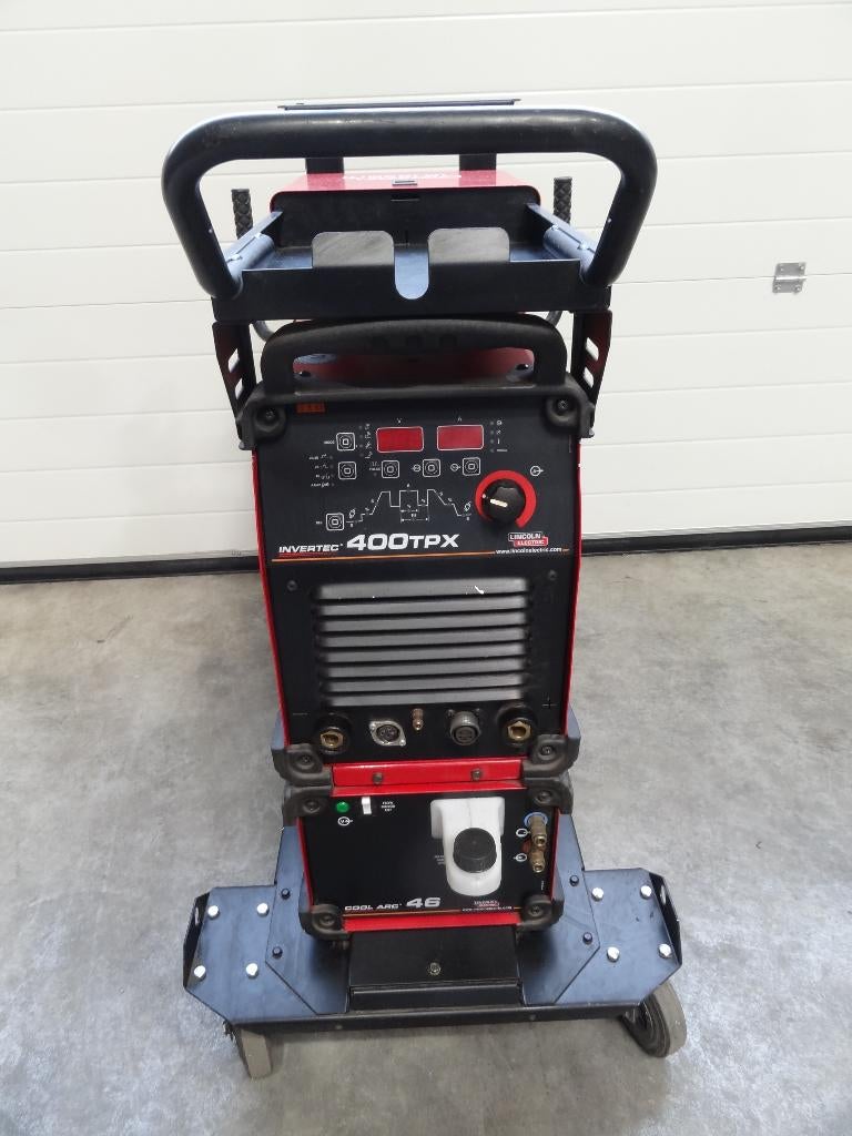 Tig lasapparaat Lincoln Invertec 400 TPX watergekoeld PULS, Doe-het-zelf en Verbouw, Gereedschap | Lasapparaten, Ophalen of Verzenden