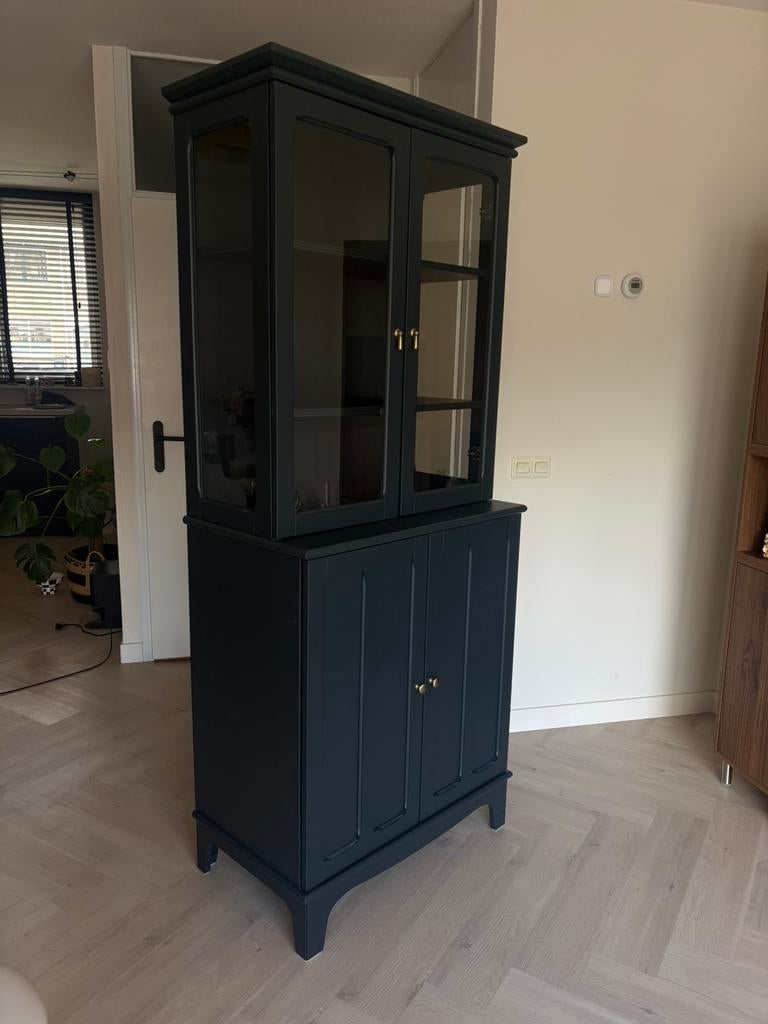 Stijlvolle vitrinekast/opbergkast | IKEA LOMMARP, Ophalen, Met deur(en), 50 tot 100 cm, Zo goed als nieuw