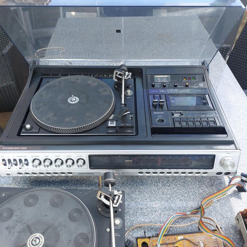 Grundig RPC 400 Stereo, Tuner of Radio, Gebruikt, Losse componenten, Ophalen