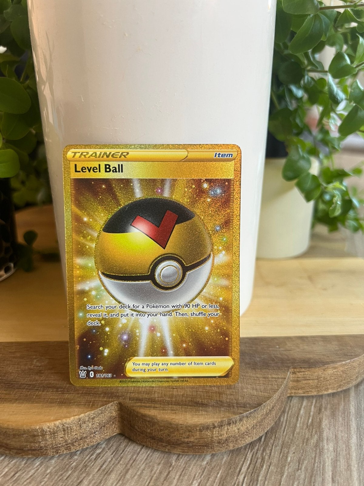 Level Ball 181/163 Pokémon Battle Styles, Ophalen of Verzenden, Nieuw, Losse kaart, Foil