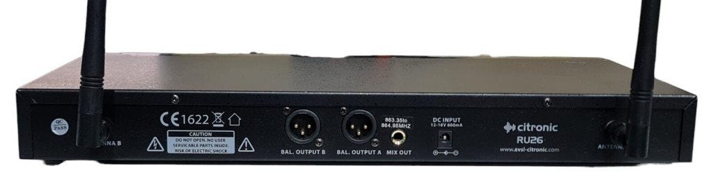 Citronic draadloze RU26 Microphone, Ophalen, Gebruikt, Overige typen