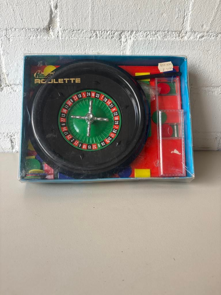Vintage Redbox Roulette Spel - Compleet in Doos, Een of twee spelers, Ophalen of Verzenden, Gebruikt